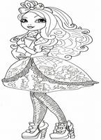 kolorowanki Ever After High do wydruku malowanki nr  17